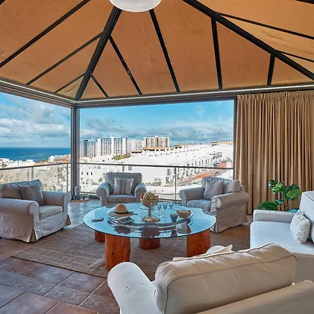 Casa Del Mirador Ocean View Private Heated Pool Willa Playa Paraiso (Tenerife)